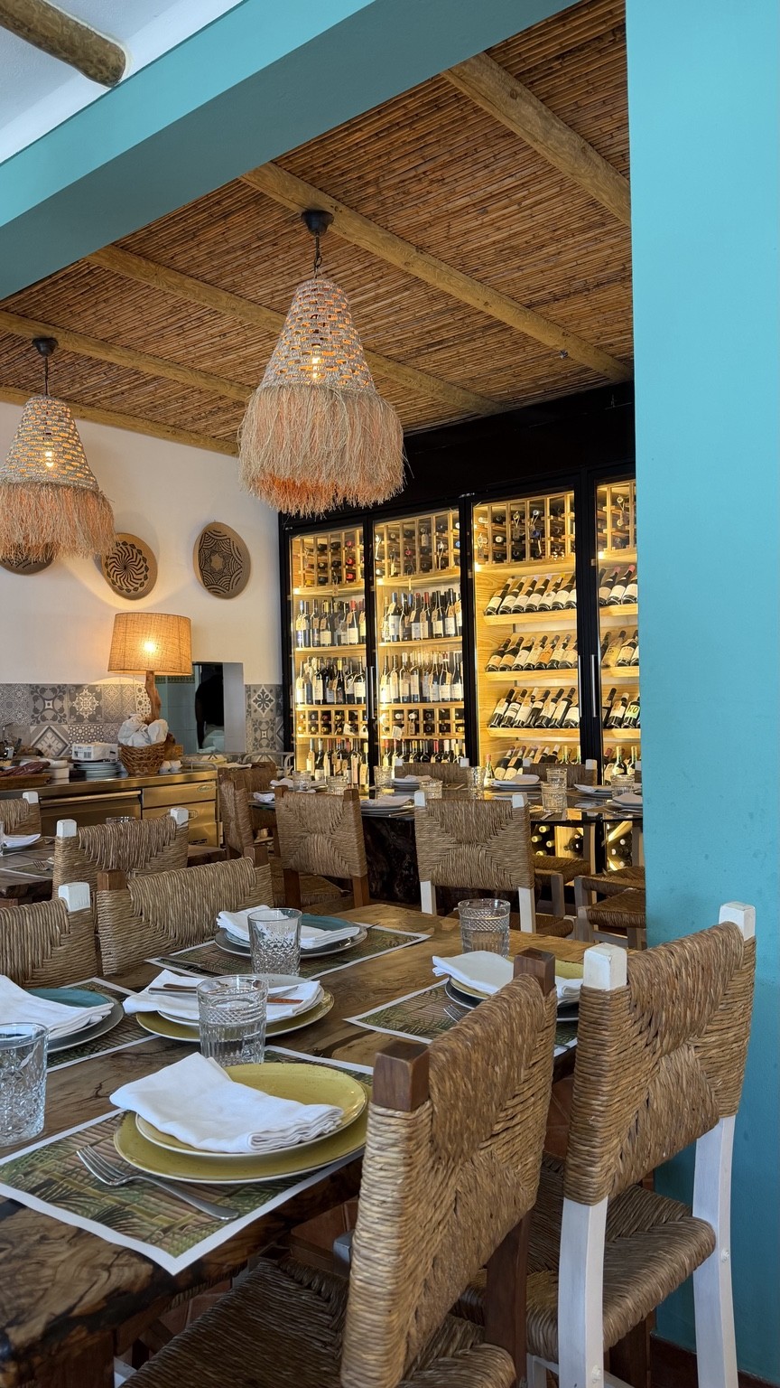 The wine room — Restaurante São João
